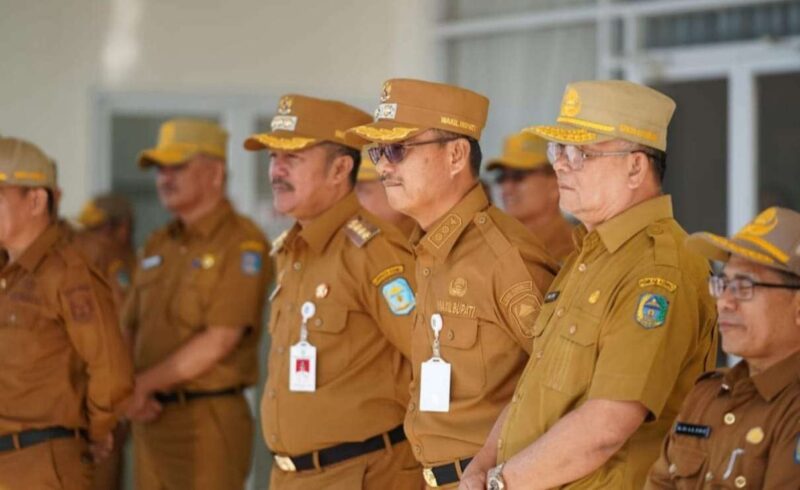 Bupati, Monadi, Wakil Bupati, Murison dan Sekda, Zainal Effendi. Foto : Istimewa