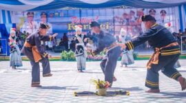 Penampilan Salah Satu Seni Budaya Kerinci di Festival Kerinci