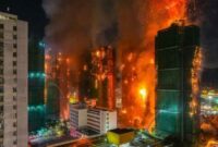 Kebakaran Apartemen di Hong Kong