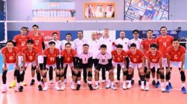 Timnas Voli Putra Indonesia. 