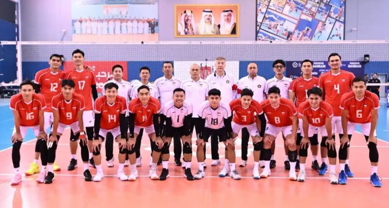 Timnas Voli Putra Indonesia. 