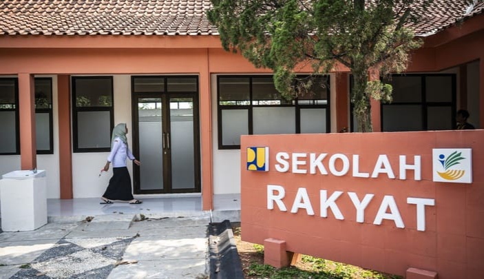 Sekolah Rakyat, kompleks Balai Besar Pelatihan Vokasi dan Produktivitas (BBPVP) Semarang, Jawa Tengah. 