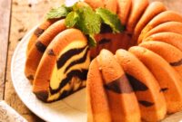 Bolu 4 Telur Marmer Lembut