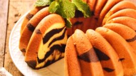 Bolu 4 Telur Marmer Lembut