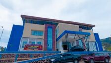 Gedung Perumda Tirta Sakti. 