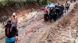 Video Jenazah Ditandu di Kerinci Viral. 