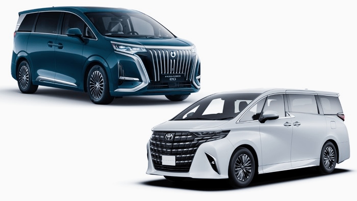Alphard dan Denza D9
