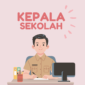 Ilustrasi Kepala Sekolah. 