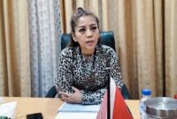 Anggota DPRD Kota Jambi dari Fraksi PDI Perjuangan, Maria Magdalena. 