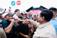 Prabowo Turun Langsung Tinjau Bencana Aceh