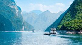 Sungai Yangtze Tiongkok. 