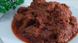 Ilustrasi Rendang. 