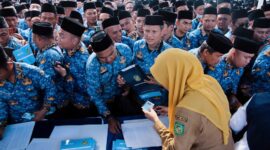 Ilustrasi Pegawai Pemerintah dengan Perjanjian Kerja (PPPK) Paruh Waktu. 