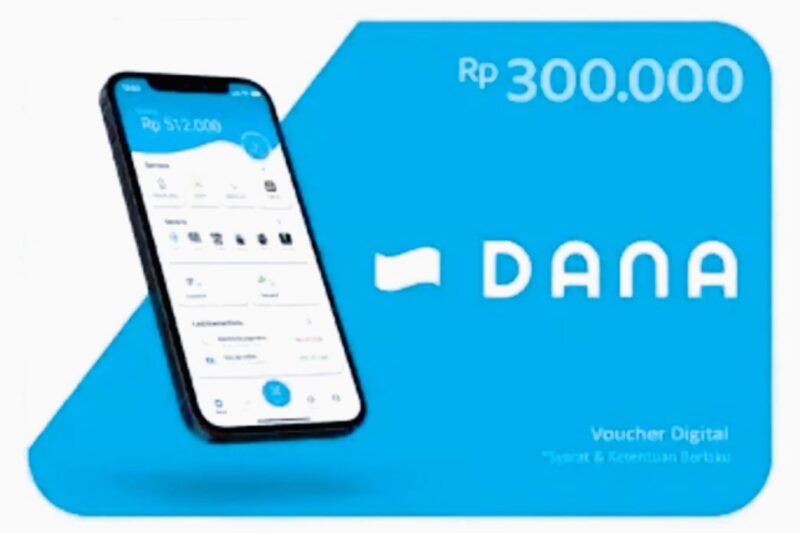 Aplikasi dompet digital DANA menyediakan fitur DANA Cicil yang memungkinkan pengguna mencairkan saldo hingga Rp300 ribu. 