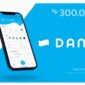 Aplikasi dompet digital DANA menyediakan fitur DANA Cicil yang memungkinkan pengguna mencairkan saldo hingga Rp300 ribu. 