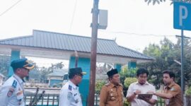 Wali Kota Jambi, Maulana meninjau sistem parkir berbasis kecerdasan buatan atau Artificial Intelligence (AI) dengan dukungan kamera pengawas (CCTV) 