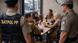 Foto : Ilustrasi ASN Terkena Razia Satpol-pp