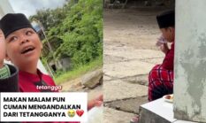 Viral Bocah Majalaya Bawa Makanan Masjid untuk Nenek, Kisah Adit Menggetarkan Hati