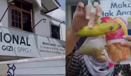 SPPG Bekasi Barat didatangi orang tua siswa karena menu MBG yang dibagikan.