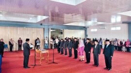 Pelantikan Pejabat Eselon II Lingkup Pemkab Kerinci beberapa waktu yang lalu. Foto : Istimewa