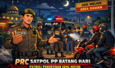 PRC Satpol PP Batang Hari Intensif Awasi Geng Motor Jelang Ramadan