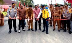 Jalan Singkut 7 Diresmikan, Akses Lima Desa di Sarolangun Menguat