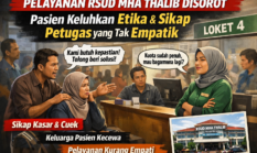 Pelayanan RSUD MHA Thalib Disorot, Etika Petugas Jadi Sorotan Publik