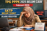 Ilustrasi, TPG PPPK Lulusan PPG 2025 Tak Kunjung Cair. 