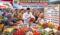 Harga Cabai Rawit Melonjak, DPRD Jambi Minta Pengawasan Diperketat Jelang Ramadan