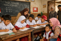 Ilustrasi Sekolah Rakyat. 