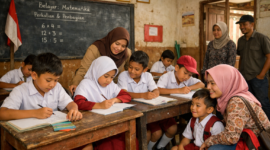 Ilustrasi Sekolah Rakyat. 