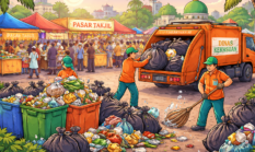 Lonjakan Sampah Ramadan di Sungai Penuh Tembus 60 Ton per Hari