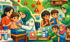 Kasus Campak Batang Hari Tembus 101 Suspek, Enam Positif