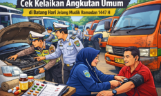 Cek Kelaikan Angkutan Umum Batang Hari Jelang Mudik Ramadan 1447 H