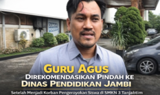 Guru Agus Direkomendasikan Pindah ke Dinas, Disdik Jambi Siapkan Mediasi Ulang