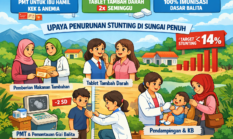 Kolaborasi Lintas Sektor, Sungai Penuh Genjot Penurunan Stunting dari Hulu ke Hilir