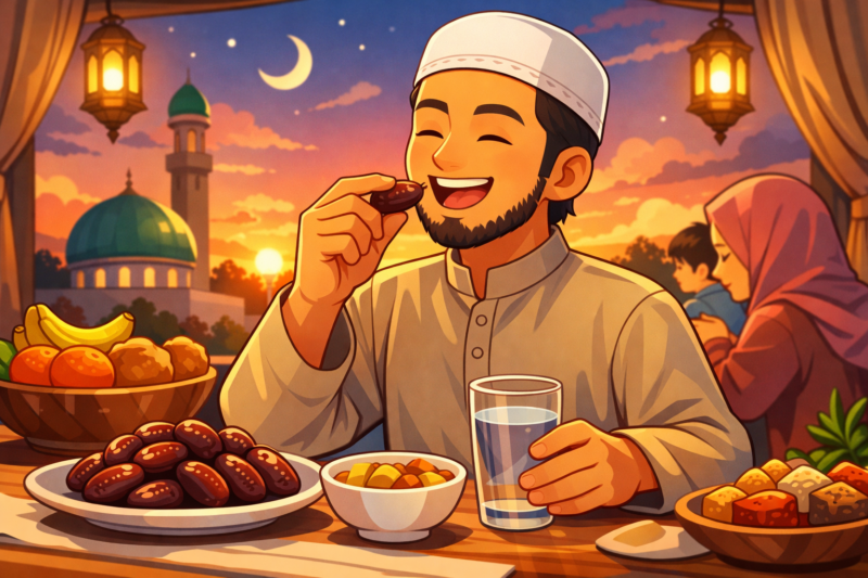 Ilustrasi Buka Puasa 