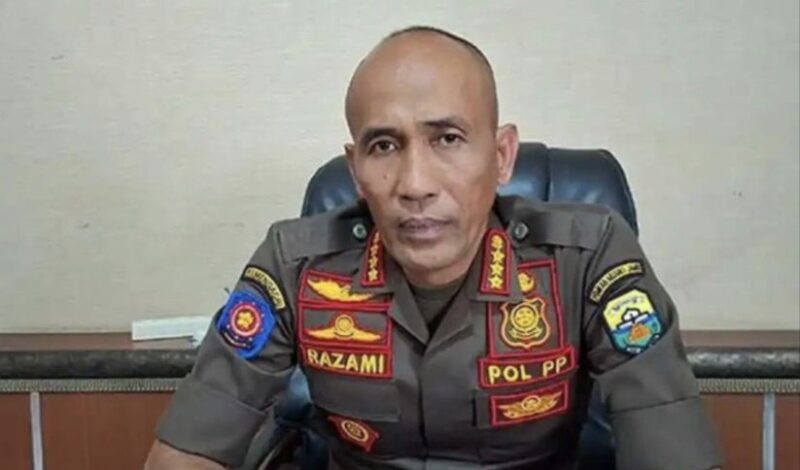 Kepala Satpol PP Muaro Jambi, Razami. 