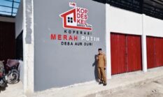 Progres 82 Persen, Wawako Azhar Tinjau Gudang Koperasi Merah Putih Sungai Penuh