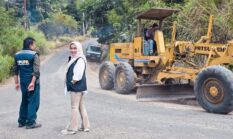 PUPR Kerinci Benahi Bahu Jalan Pidung–Pulau Sangkar Jelang Arus Mudik Lebaran
