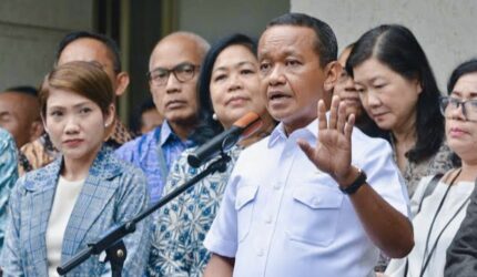 Menteri Energi dan Sumber Daya Mineral (ESDM), Bahlil Lahadalia