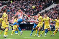 Atletico Madrid dalam pertandingan Liga Spanyol 2025/26 lawan Getafe di Stadion Riyadh Air Metropolitano pada Sabtu (14/3/2026)