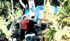 Mobil Grand Max Masuk Jurang di Jalan Buntu Muara Emat, Diduga Bawa Pasokan MBG