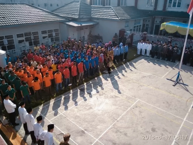 Penyerahan remisi di Rutan Sungaipenuh beberapa waktu yang lalu. 