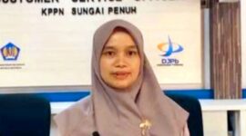 Kepala Seksi Bank KPPN Sungai Penuh, Lusi Winanda Restu. 