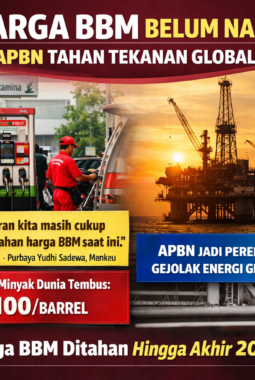 Harga BBM Belum Naik, Pemerintah Andalkan APBN Tahan Tekanan Global