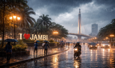 BMKG Prediksi Hujan di Jambi Hari Ini, Sejumlah Wilayah Berpotensi Lebat