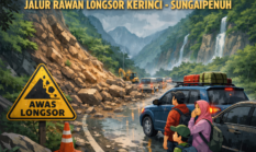 Pemudik Diminta Waspada, Ini Jalur Rawan Longsor di Kerinci