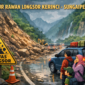 Ilustrasi longgsor di jalur Mudik Kerinci - Sungaipenuh