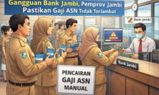 Gangguan Bank Jambi, Pemprov Pastikan Gaji ASN Tidak Terlambat